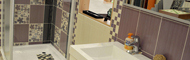 Облицовочная плитка для ванных комнат